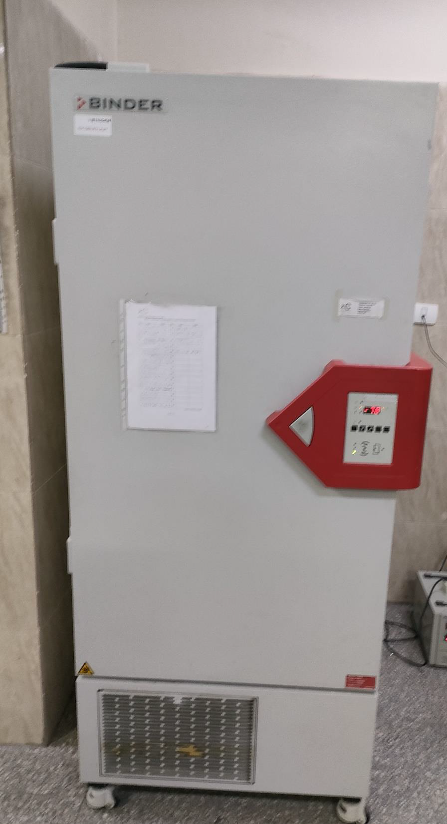 Minus 80°C Fridge (Ultra-low temperature freezer)